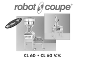 Robot Coupe CL 60 V.V. Gebruiksaanwijzing