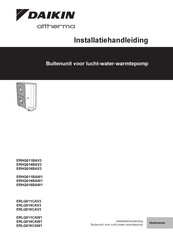 Daikin Altherma ERLQ016CAV3 Installatiehandleiding