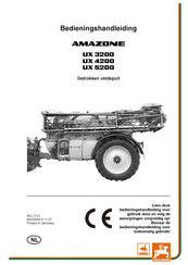 Amazone UX 3200 Bedieningshandleiding