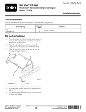 Toro Workman HD Series Installatie-Instructies
