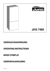 JUNO JKG 7485 Gebruiksaanwijzing