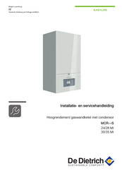 De Dietrich Easylife MCR-S 30/35 MI Installatie- En Servicehandleiding