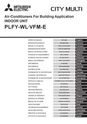 Mitsubishi Electric City Multi PLFY-WL VFM-E Series Bedieningshandleiding