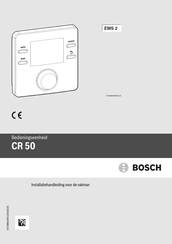 Bosch CR 50 Installatiehandleiding