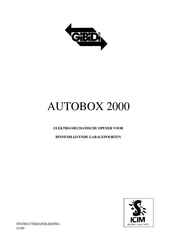 GiBiDi AUTOBOX 2000 Gebruiksaanwijzing