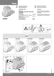 hager vision VKS02COMBI Gebruiksaanwijzing