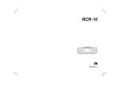 Sangean RCR-10 Gebruiksaanwijzing