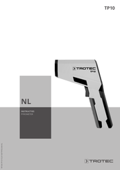 Trotec TP10 Instructies