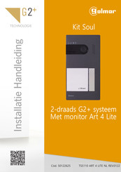 golmar Art 4 Lite Installatiehandleiding