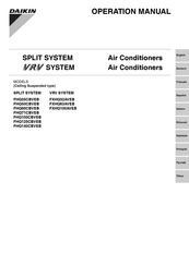 Daikin FHQ125CBVEB Handleiding