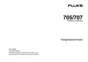 Fluke 705 Gebruiksaanwijzing