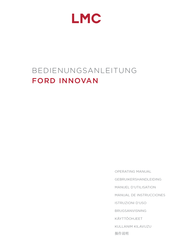 LMC FORD INNOVAN Gebruikershandleiding