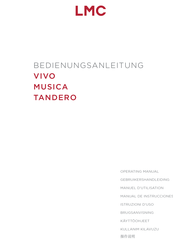 LMC TANDERO Gebruikershandleiding