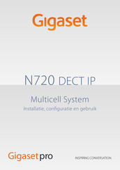 Gigaset PRO N720 DECT IP Installatiehandleiding