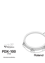 Roland V-Drums PDX-100 Gebruikershandleiding