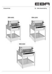 IDEAL EBA 6655 Gebruiksaanwijzing