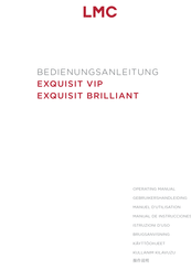 LMC EXQUISIT BRILLIANT Gebruikershandleiding