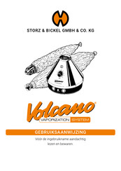 STORZ & BICKEL Volcano Classic Gebruiksaanwijzing