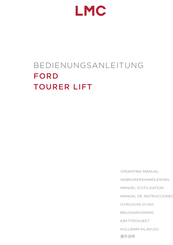 LMC FORD TOURER LIFT Gebruikershandleiding