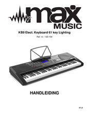 Max Music KB9 Handleiding