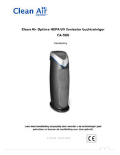 Clean Air Optima CA-506 Handleiding