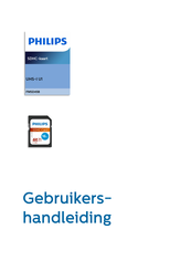 Philips UHS-I U1 FMSD45B Gebruikershandleiding