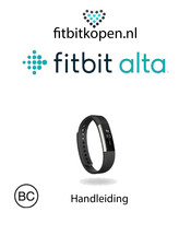 Fitbit Alta Handleiding