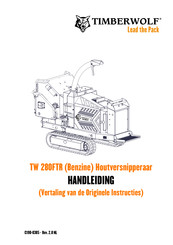 Timberwolf TW 280FTR Handleiding