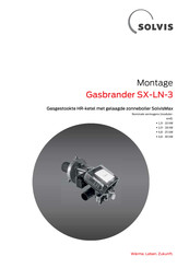 Solvis SX-LN-3 Montagehandleiding