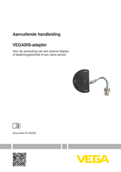 Vega VEGADIS Handleiding