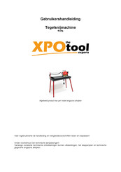 XPOtool 61285 Gebruikershandleiding