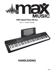 Max Music KB6 Handleiding