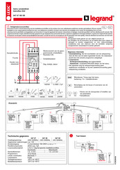 LEGRAND 047 68 Gebruiksaanwijzing