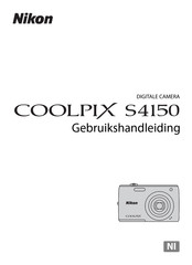 Nikon COOLPIX S4150 Gebruikshandleiding