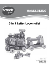 VTech baby 5 in 1 Letter Locomotief Handleiding