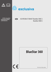 Exclusiva BlueStar 360 Handleiding