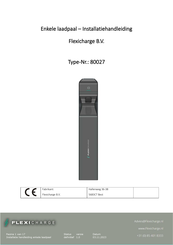 Flexicharge 80027 Installatiehandleiding