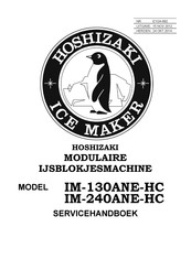 Hoshizaki IM-240ANE-HC Servicehandleiding