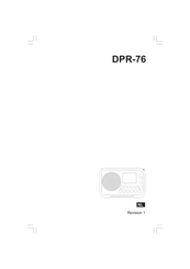 Sangean DPR-76 Gebruiksaanwijzing