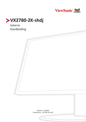 ViewSonic VS18600 Handleiding