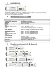 Watts MASTER RF Handleiding