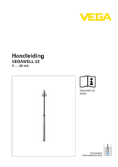 Vega VEGAWELL 52 Handleiding