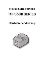 Star TSP650II Series Handleiding