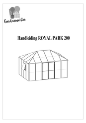 GardenMeister ROYAL PARK 200 Handleiding