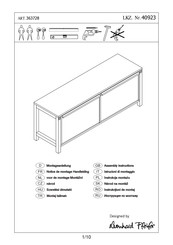 Woodman 40923 Montagehandleiding