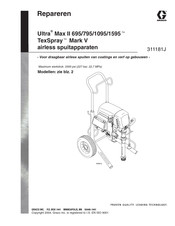 Graco Ultra Max II 1095 Bediening, Onderdelen, Reparatie