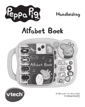 VTech Peppa Pig Alfabet Boek Handleiding