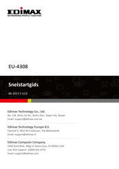 Edimax EU-4308 Snelstartgids