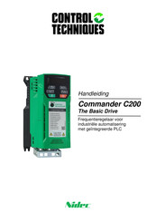 Control Techniques Commander C200 Handleiding