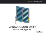 Duco Close 35 Montage-Instructies